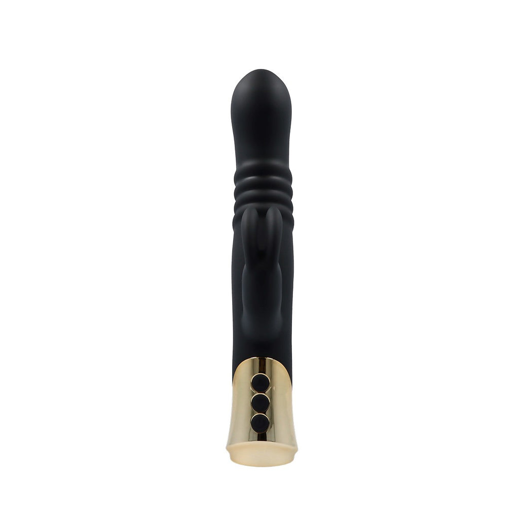 VIBRATORE CONIGLIO RICARICABILE LIONHEAD CON FUNZIONI DI SPINTA E ROTAZIONE