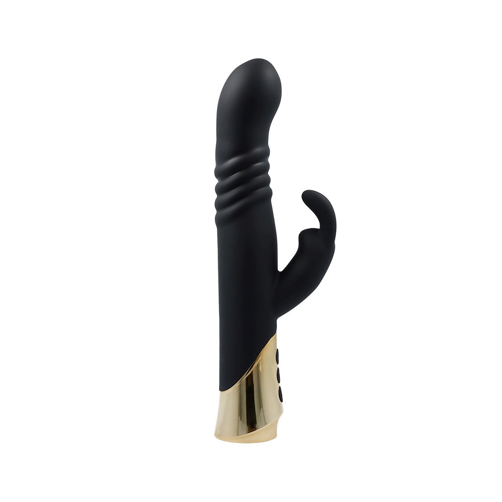 VIBRATORE CONIGLIO RICARICABILE LIONHEAD CON FUNZIONI DI SPINTA E ROTAZIONE