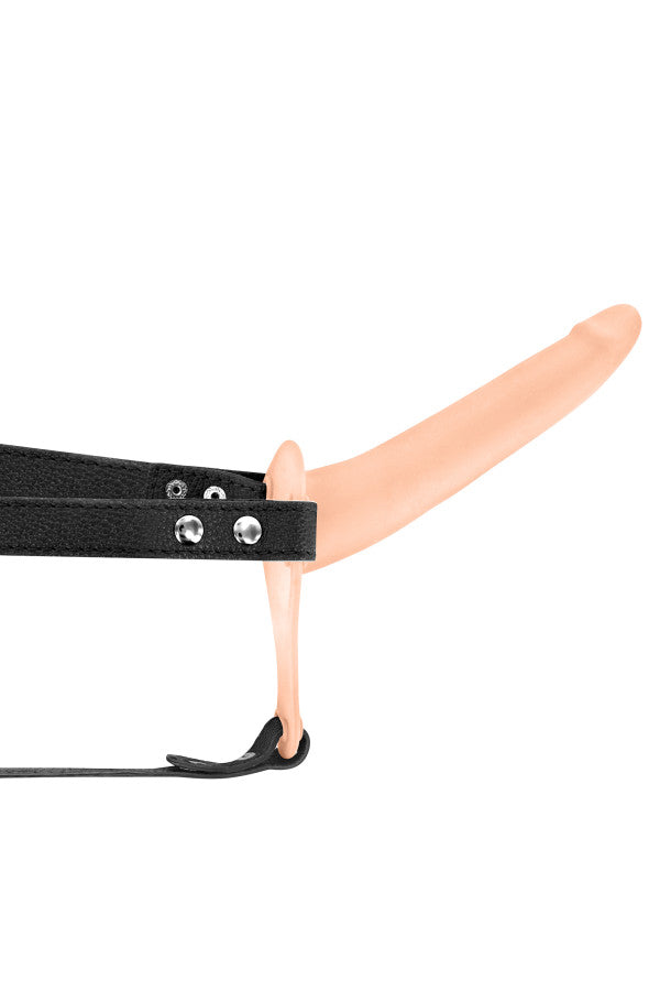 Fetish Tentation - Imbracatura vibrante Strap-On 15,5 cm - Color carne