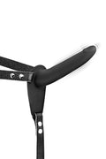 Fetish Tentation - Imbracatura vibrante Strap-On 15'5 cm - Nero
