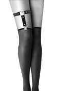 Bijoux Pour Toi - Garter with Heart - Black