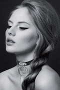 Bijoux Pour Toi - Collana con doppio anello - Nero