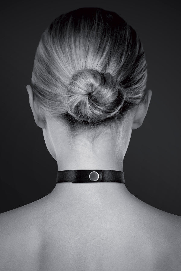 Bijoux Pour Toi - Collana con doppio anello - Nero