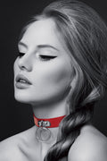 Bijoux Pour Toi - Ring Collar - Red