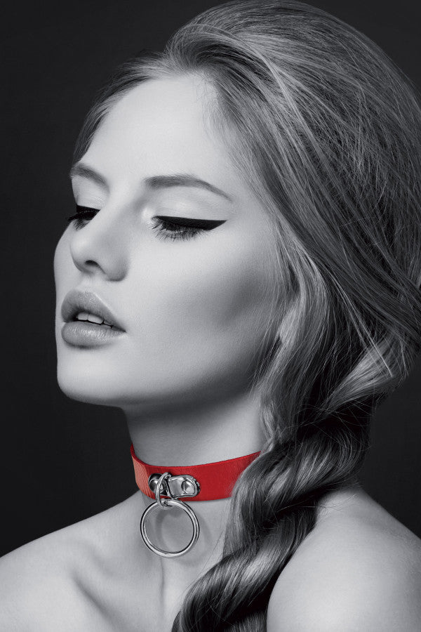 Bijoux Pour Toi - Ring Collar - Red