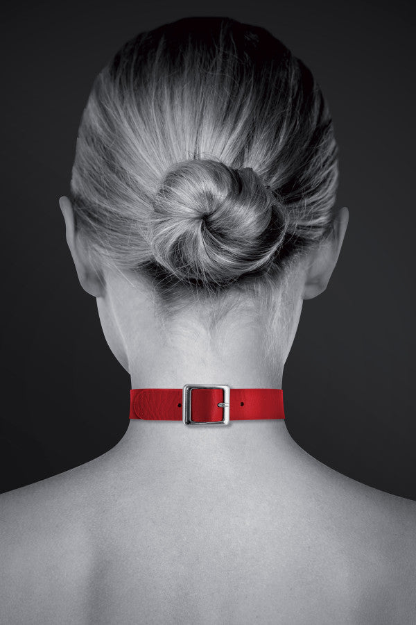Bijoux Pour Toi - Ring Collar - Red