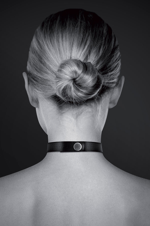 Bijoux Pour Toi - Heart Collar - Black