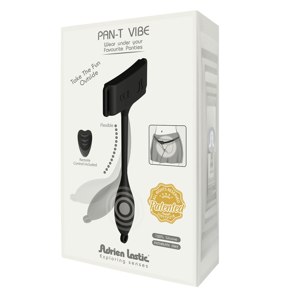 Adrien Lastic - Pan-T Vibe Wearable Vibrator - Black