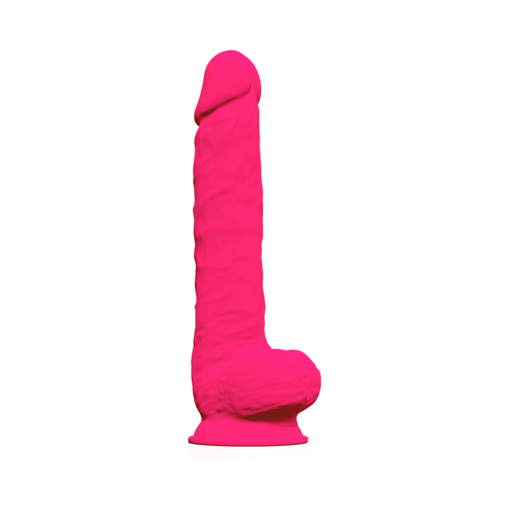 Silexd - Dildo Premium in Silicone Mod.1 15'' - Fucsia