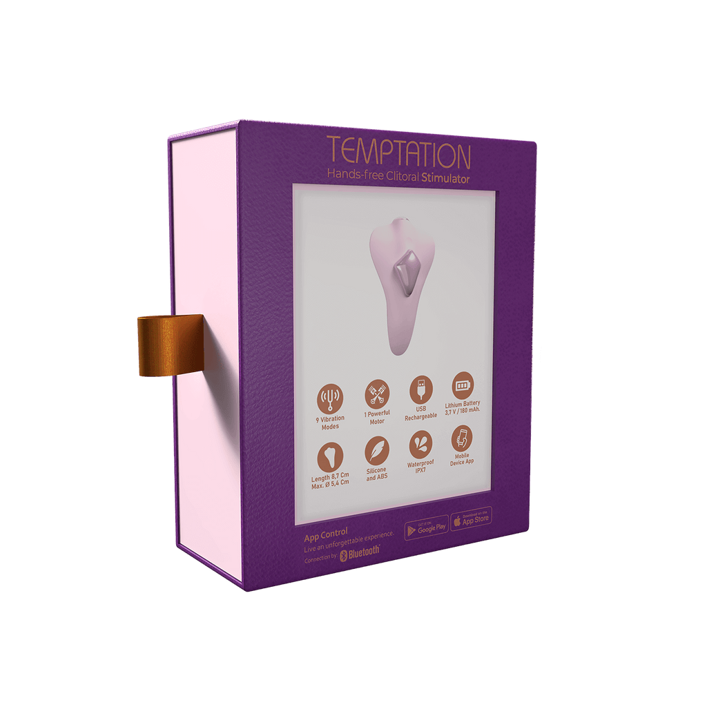 Adrien Lastic - Clitoral Stimulator with Remote Control Temptation - Pink