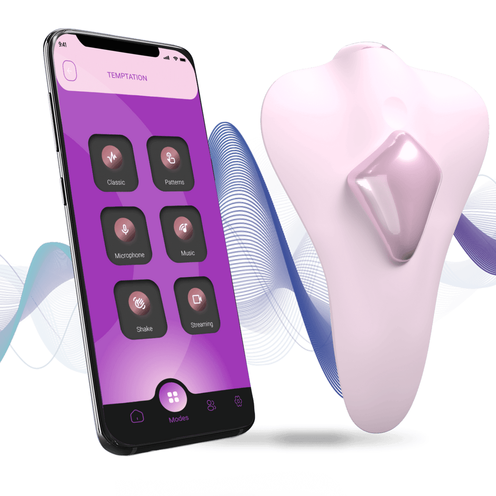 Adrien Lastic - Clitoral Stimulator with Remote Control Temptation - Pink