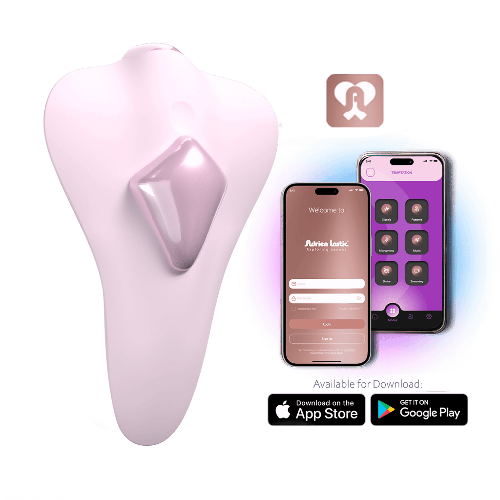 Adrien Lastic - Clitoral Stimulator with Remote Control Temptation - Pink