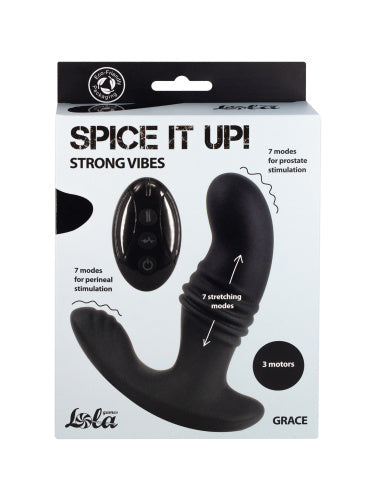 Lola Games - Thruster Grace Prostate Massager - Black