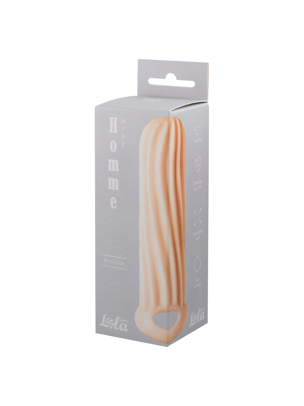 Lola Games - Guaina Pene Larga 11-15 cm - Color Carne
