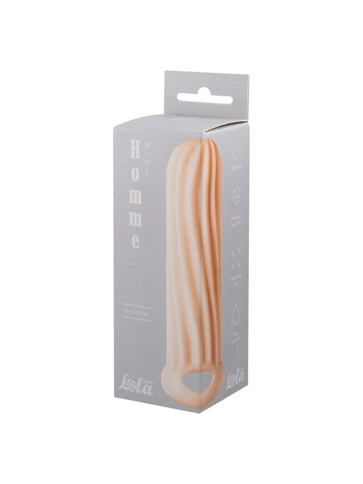 Lola Games - Guaina Pene Larga 11-15 cm - Color Carne