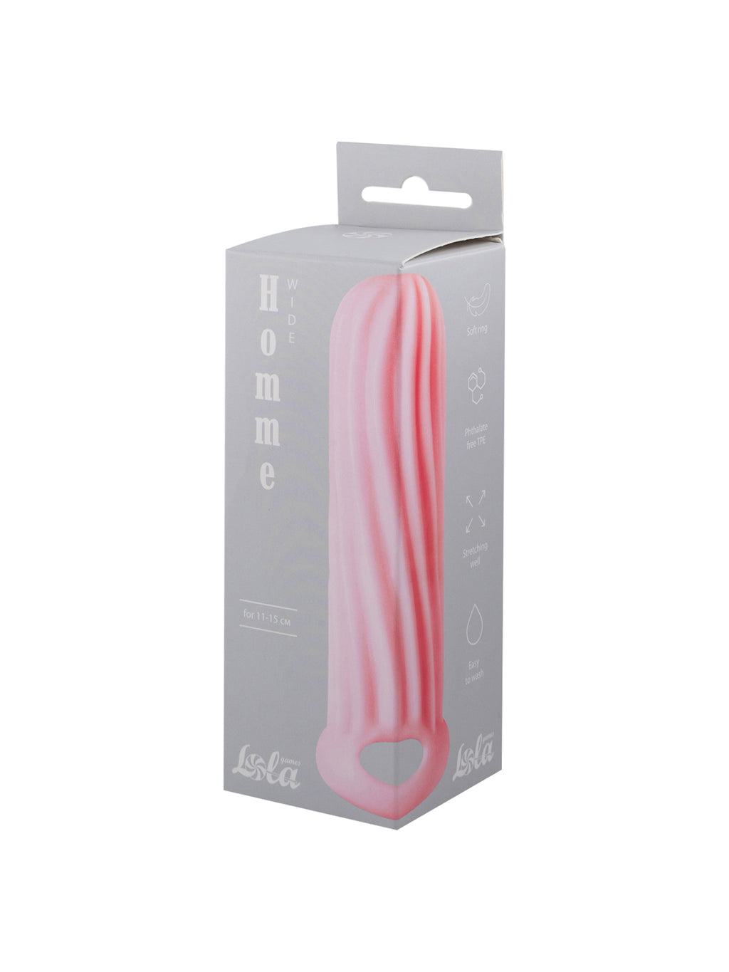 Lola Games - Sheath Stimulating Wide 11-15 cm - Pink