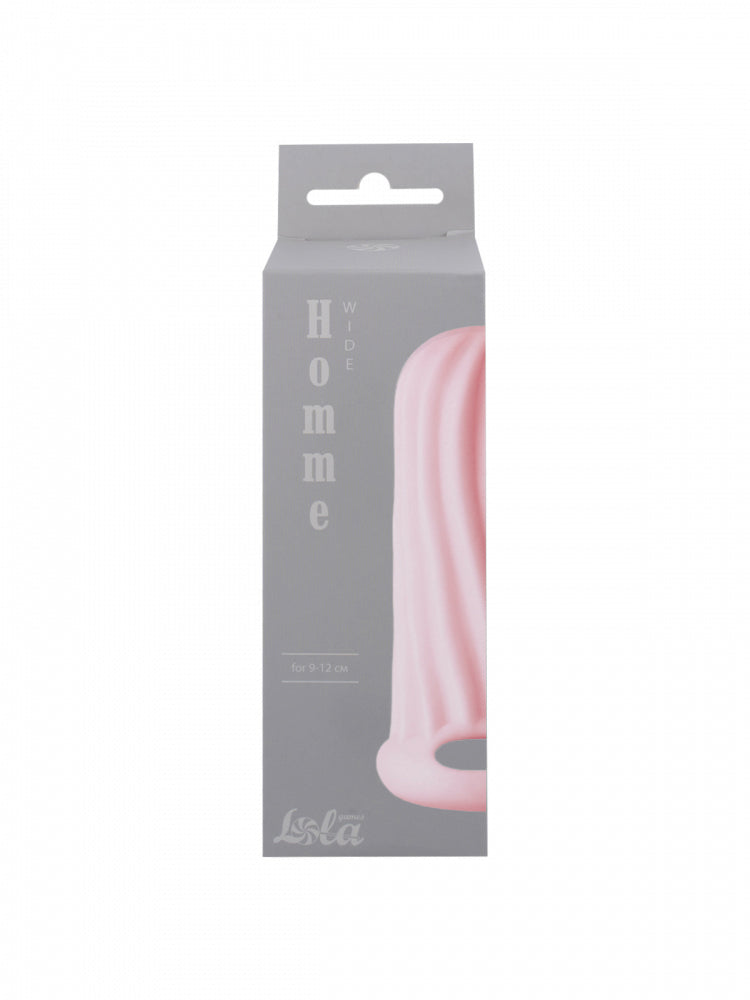 Lola Games - Stimulating Sleeve Wide 9-12 cm - Pink