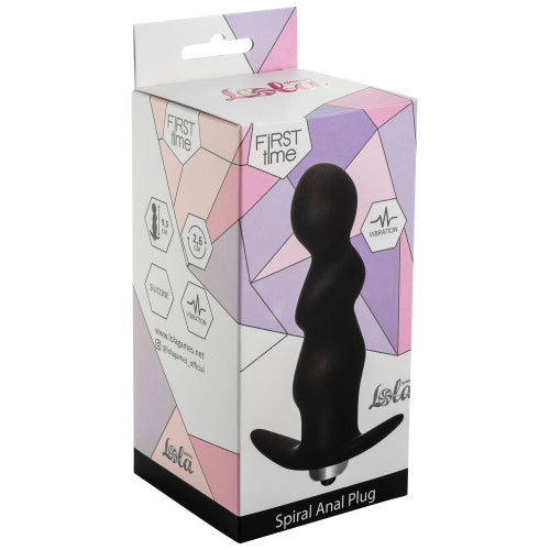 Lola Games - Vibrating Anal Plug - Black