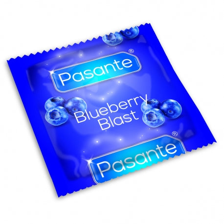 Pasante - Preservativi Blueberry Blast - Confezione da 144 Pezzi