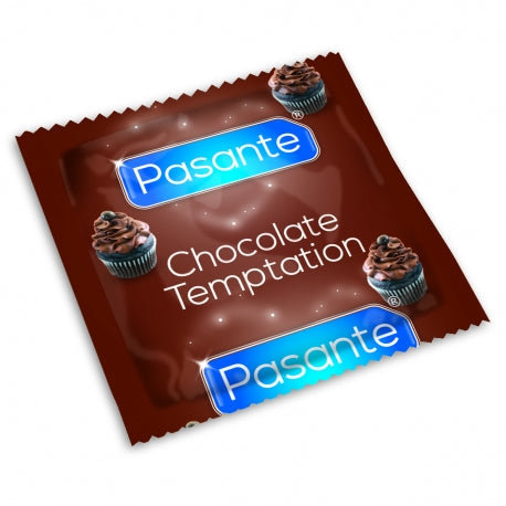 Pasante - Chocolate Temptation Condoms - Bag of 144 Pieces