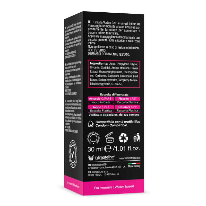 Vortex Gel Riscaldante - 30 ml