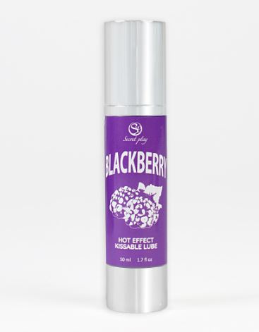 Secret Play - Lubrificante Commestibile Effetto Riscaldante - Mora - 50 ml