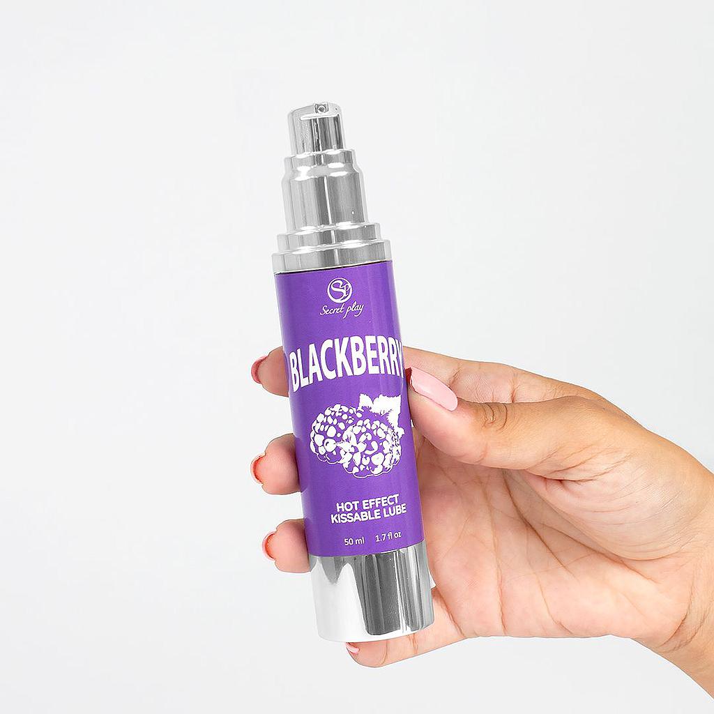 Secret Play - Lubrificante Commestibile Effetto Riscaldante - Mora - 50 ml
