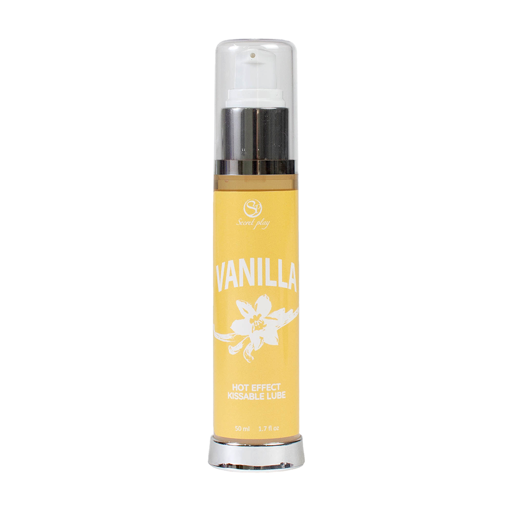 Secret Play - Lubrificante Commestibile Effetto Riscaldante - Vaniglia - 50 ml