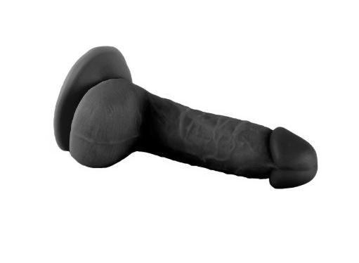 VSC Novità - Dildo Realistico Mr. Rude - Nero - 7.3"