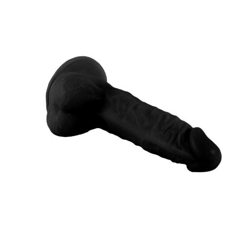 VSC Novità - Dildo Realistico Mr. Rude - Nero - 7.5"