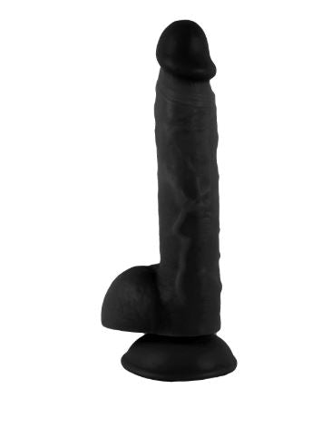 VSC Novità - Dildo realistico Mr. Rude - Nero - 8.3"