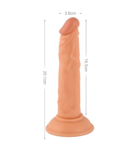 VSC Novelty - Dildo Realistico Mr. Rude - Color Carne - 20 cm