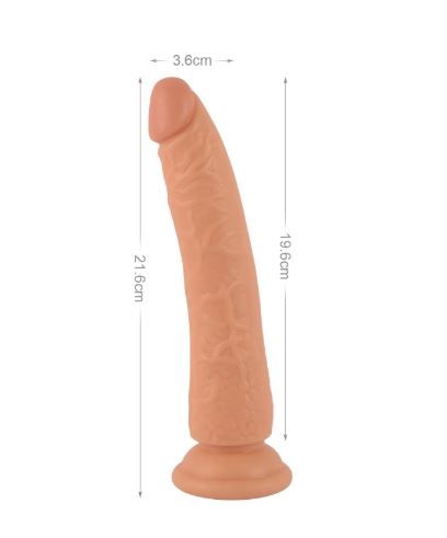 VSC Novità - Dildo Realistico Mr. Rude - Color Carne - 8,5"