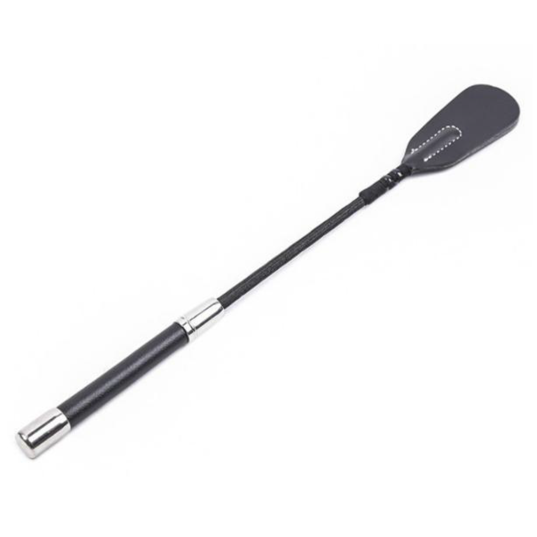 VSC Novelty - Faux Leather Whip 18" Black