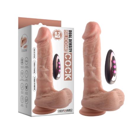 VSC Novelty - Vibratore realistico con movimento e sensazione naturale - 20,8 cm
