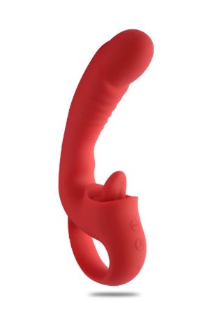 VSC Novità - Vibratore Punto G - Licking Pleasure Luxury - Rosso