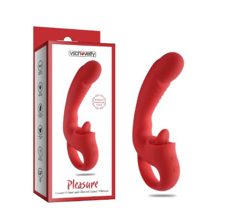 VSC Novità - Vibratore Punto G - Licking Pleasure Luxury - Rosso
