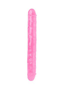 VSC Novità - Dildo doppio realistico Crystal Jellies Mr. Rude 30 cm - Rosa