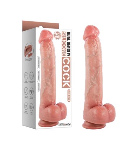 VSC Novelty - Dildo Realistico Doppio Strato Nature Feel - 25,9 cm