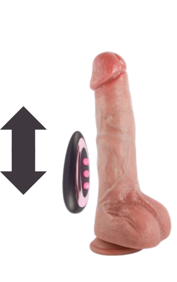 VSC Novelty - Vibratore Realistico a Spinta Sensatione Naturale - 24 cm