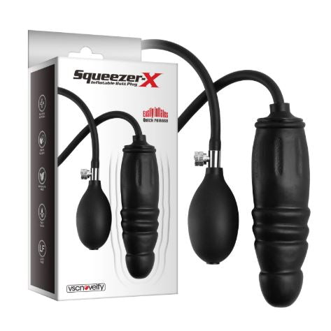 VSC Novelty - Squeezer X - Plug Anale Gonfiabile