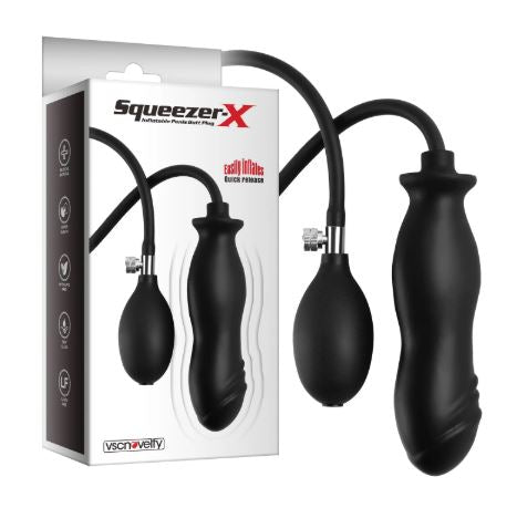 VSC Novità - Plug Anale Gonfiabile Squeezer X