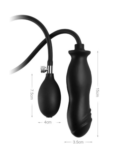 VSC Novità - Plug Anale Gonfiabile Squeezer X
