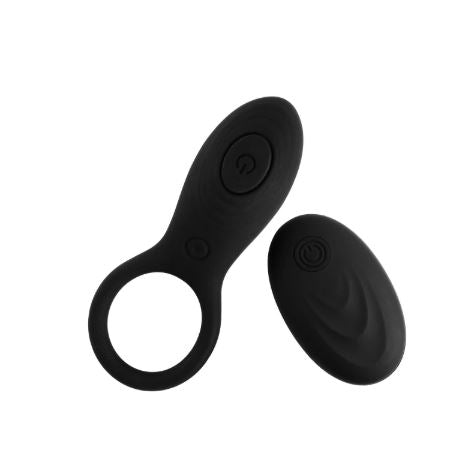 VSC Novità - Anello Vibrante Fallico - Nero
