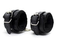VSC Novelty - Adjustable Faux Leather Cuffs - Black