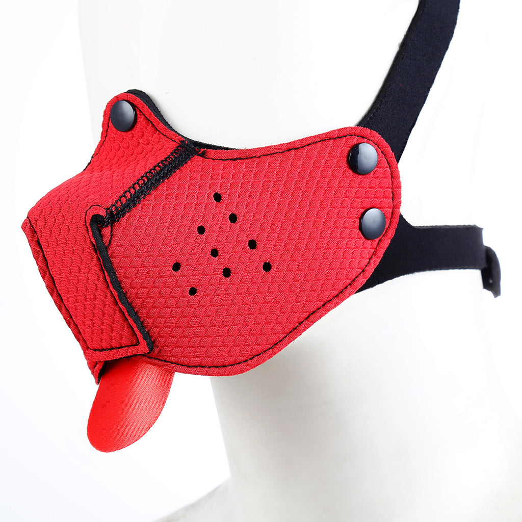 VSC Novità - Maschera da Cane - Rossa