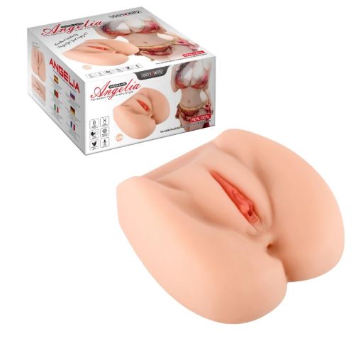 VSC Novelty - Realistic Vagina and Anus Masturbator Angelica - Flesh-Colored