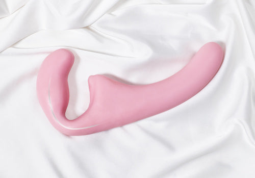 Lola Games - Strap-On Flessibile Senza Spalline Natural Sensation - Rosa