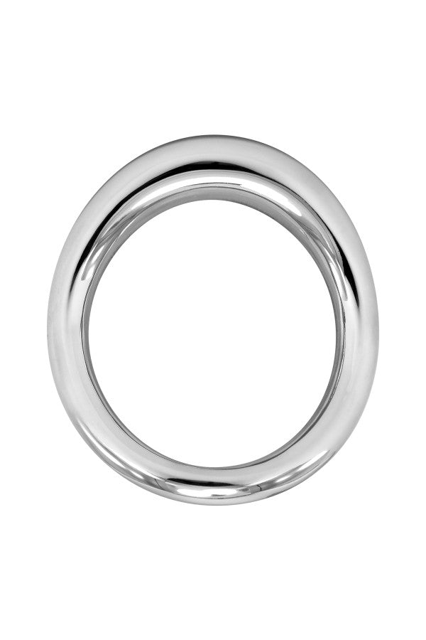 Bloccato - Cockring in metallo dalla forma ergonomica 5,10 cm - Yoke