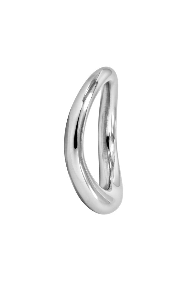 Bloccato - Cockring in metallo dalla forma ergonomica 5,10 cm - Yoke
